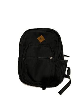 Ashbo Black Daily 3 Section Backpack